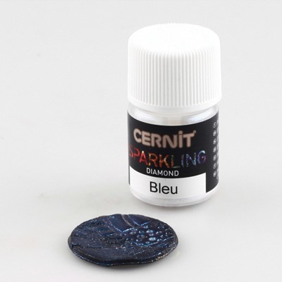 Efektový prášek Cernit 5g – Diamond Blue