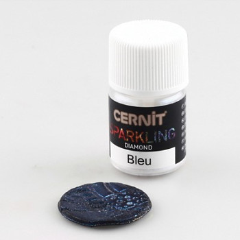 Efektový prášek Cernit 5g – Diamond Blue