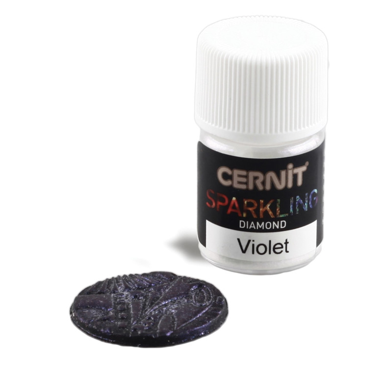 Efektový prášek Cernit 5g – Diamond Violet