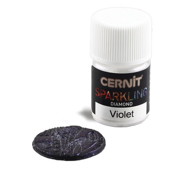 Efektový prášek Cernit 5g – Diamond Violet