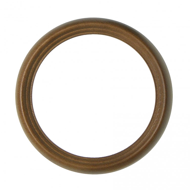 Kulatý rám světle hnědý 11,5cm