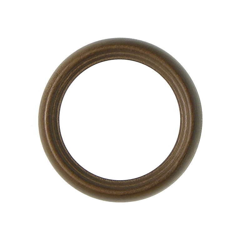 Kulatý rám světle hnědý 7cm