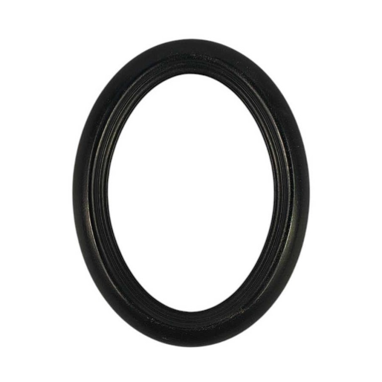 Oválný rám černý 7x10cm