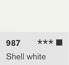 Akryl Lascaux Studio 85ml – 987 Shell white