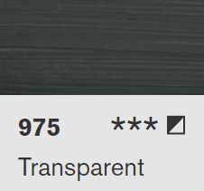 Akryl Lascaux Studio 250ml – 975 Transparent black