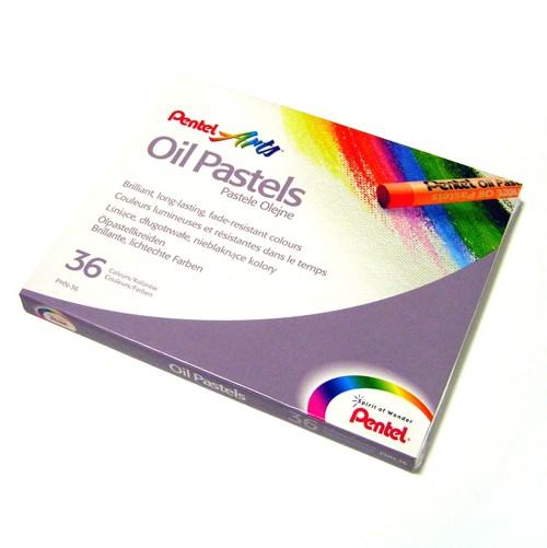 Olejové pastely kulaté Pentel 36ks