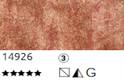 SG akvarelová barva Horadam 1/2 – 926 urban red