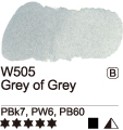 Akvarelová barva Mijello 15ml – 505 Grey of Grey