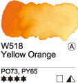 Akvarelová barva Mijello 15ml – 518 Yellow Orange