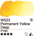 Akvarelová barva Mijello 15ml – 523 Permanent Yellow Deep