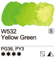 Akvarelová barva Mijello 15ml – 532 Yellow Green
