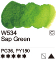 Akvarelová barva Mijello 15ml – 534 Sap Green
