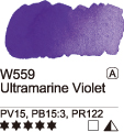 Akvarelová barva Mijello 15ml – 559 Ultramarine Violet