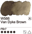 Akvarelová barva Mijello 15ml – 566 Vandyke Brown