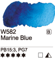Akvarelová barva Mijello 15ml – 582 Marine Blue