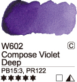 Akvarelová barva Mijello 15ml – 602 Compose Violet Deep