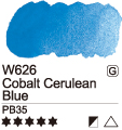 Akvarelová barva Mijello 15ml – 626 Cobalt Cerulean Blue