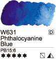 Akvarelová barva Mijello 15ml – 631 Phthalocyanine Blue