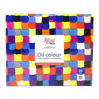 Sada olejových barev Rosa Studio 24x20ml