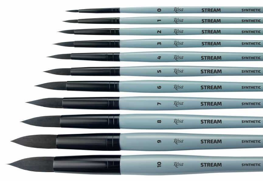 Akvarelový štětec Rosa Stream 132 – velikost 0