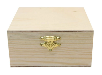 Dřevěná krabička Rosa 17x7x12cm