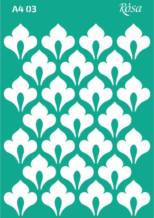 Šablona opakovatelně samolepicí A4 – 03