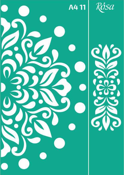 Šablona opakovatelně samolepicí A4 – 11