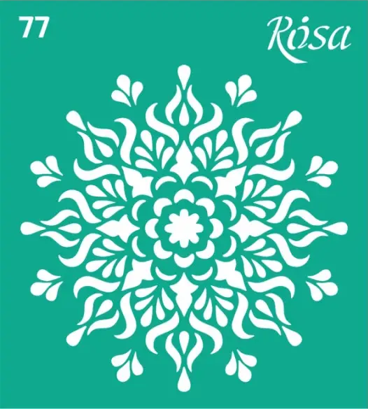 Šablona opakovatelně samolepicí 9x10cm – 77