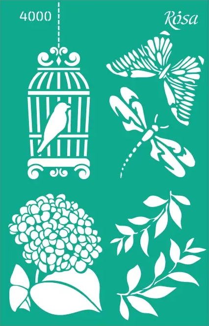 Šablona opakovatelně samolepicí 13x20cm – 4000