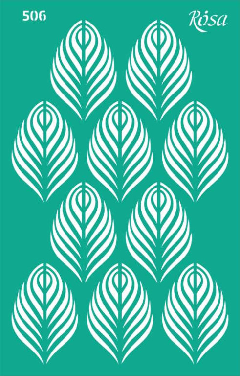 Šablona opakovatelně samolepicí 13x20cm – 506