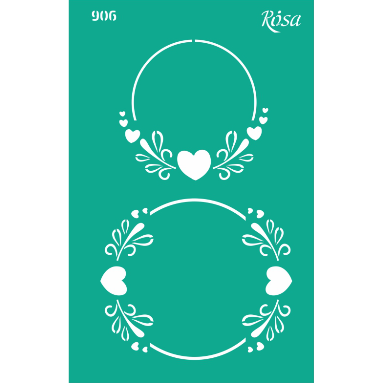 Šablona opakovatelně samolepicí 13x20cm – 906