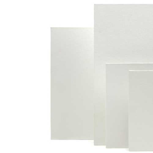 Šepsované plátno na desce Rosa – 20x20cm