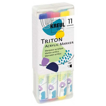 Sada akrylových markerů Triton Powerpack