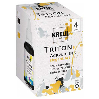 Sada akrylových inkoustů Triton 4x50ml