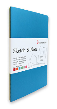 Hahnemühle Sketch&Note A6 modrý + zelený