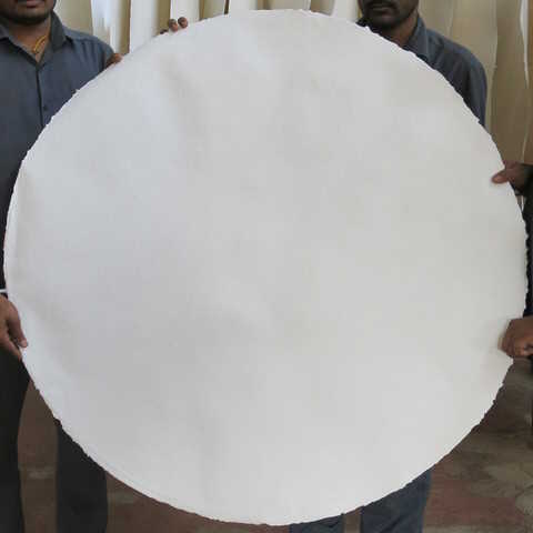 Extra velký kulatý papír Khadi 110cm 400g
