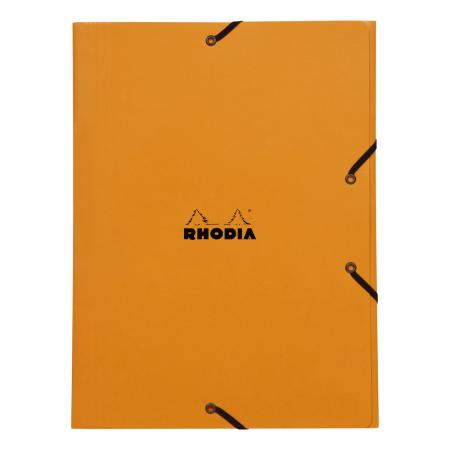 Chlopňové desky Rhodia 24x32cm Orange