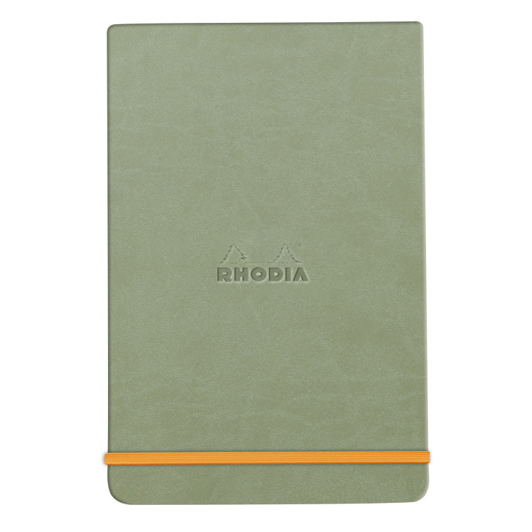 Zápisník Rhodia s pevnými deskami 9x14cm – Celadon