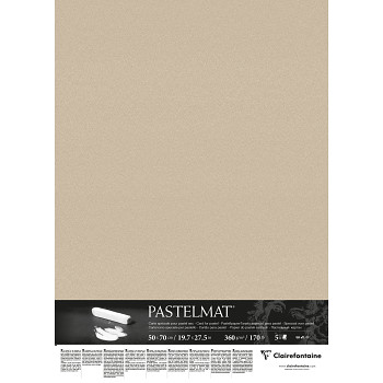 Papír pro pastel Pastelmat 50x70cm 360g sand