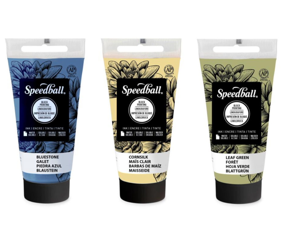 Linorytová barva Speedball