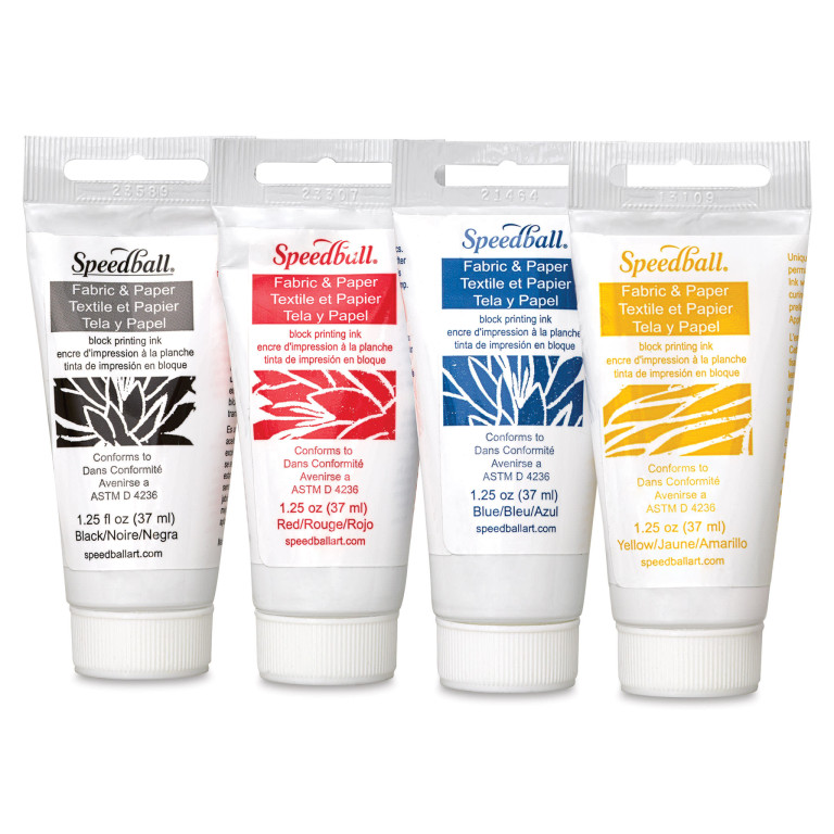 Sada linorytových barev Speedball 4x37ml