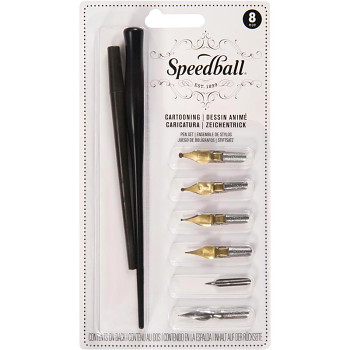 Kaligrafická sada Speedball 6+2ks 2966