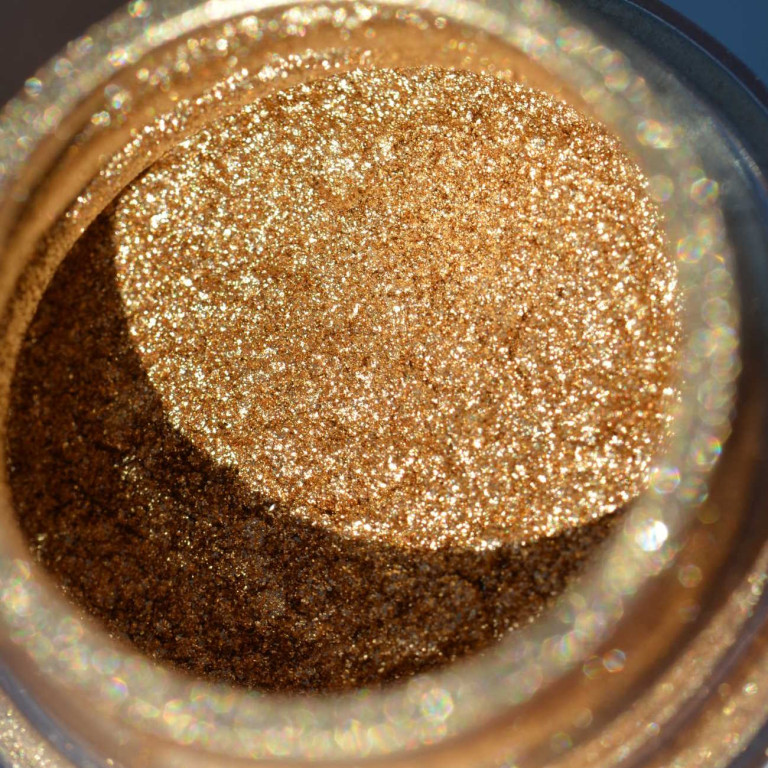 Metalický pigment Zlatá loď 100g – Blech gold