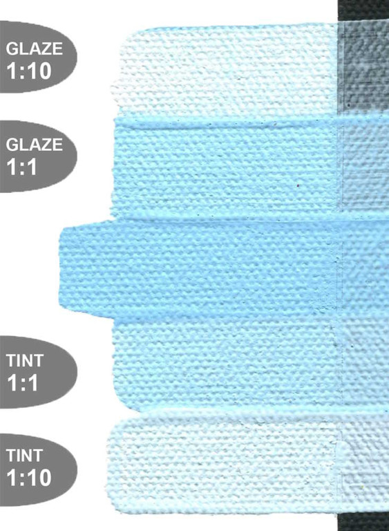 Akryl Golden Fluid 30ml – 2377 Light Phthalo Blue