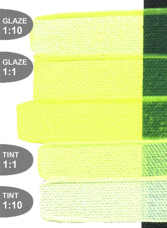 Akryl Golden Fluid 30ml – 2490 Fluorescent Yellow