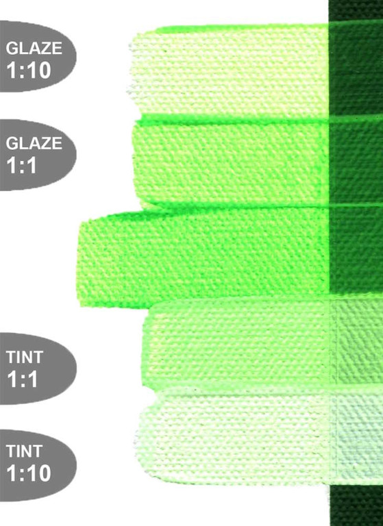 Akryl Golden Fluid 30ml – 2493 Fluorescent Green