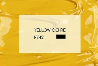 Akrylová barva Meeden 1000ml – 17 Yellow Ochre