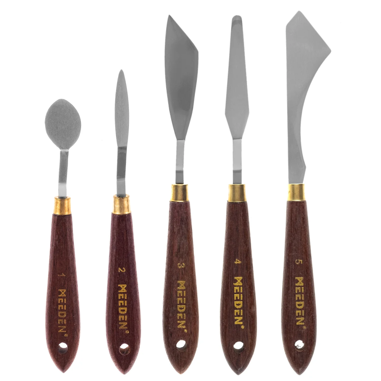 Sada malířských špachtlí Meeden 5ks