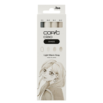 Copic Ciao sada 4ks, Shade Light/Warm