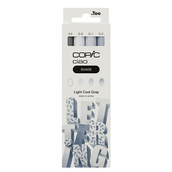 Copic Ciao sada 4ks, Shade Light/Cool